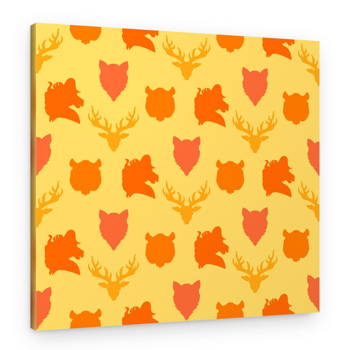 Rustic Animal Patterns – Canvas Print