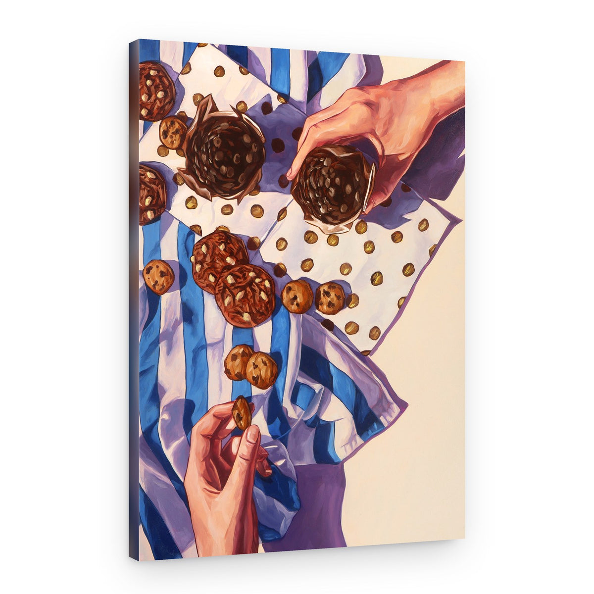 Sweet Cookie Moment – Canvas Print
