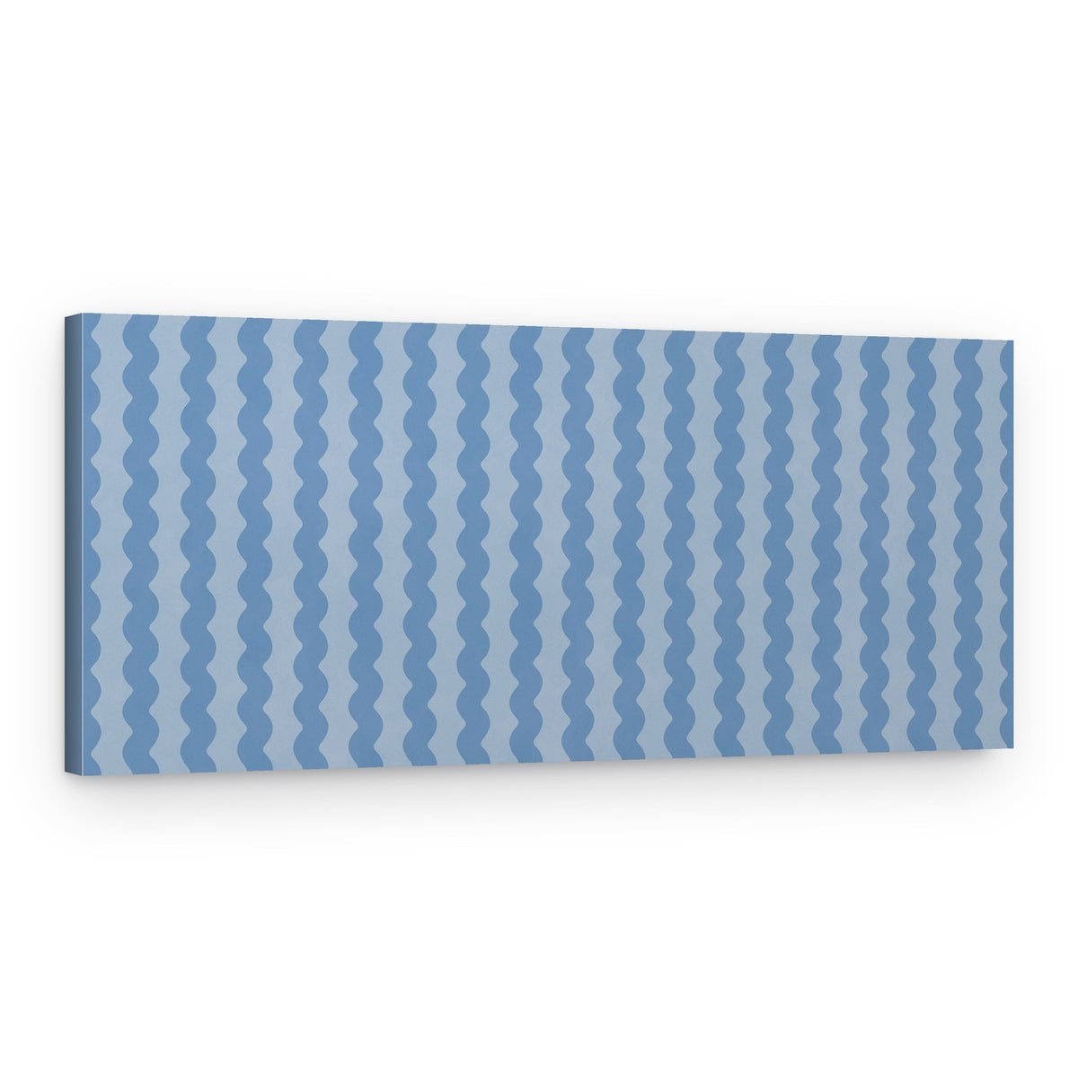 Serene Blue Waves – Canvas Print
