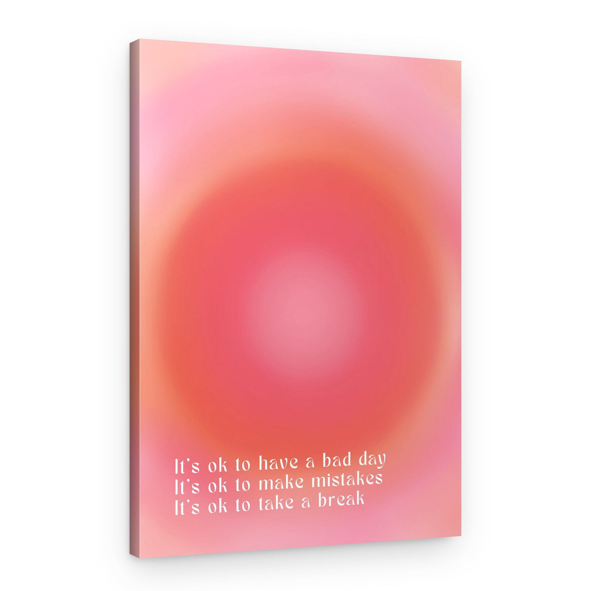 Positive Aura Gradient – Canvas Print