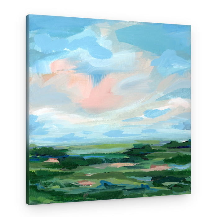Serene Pastel Landscape – Canvas Print