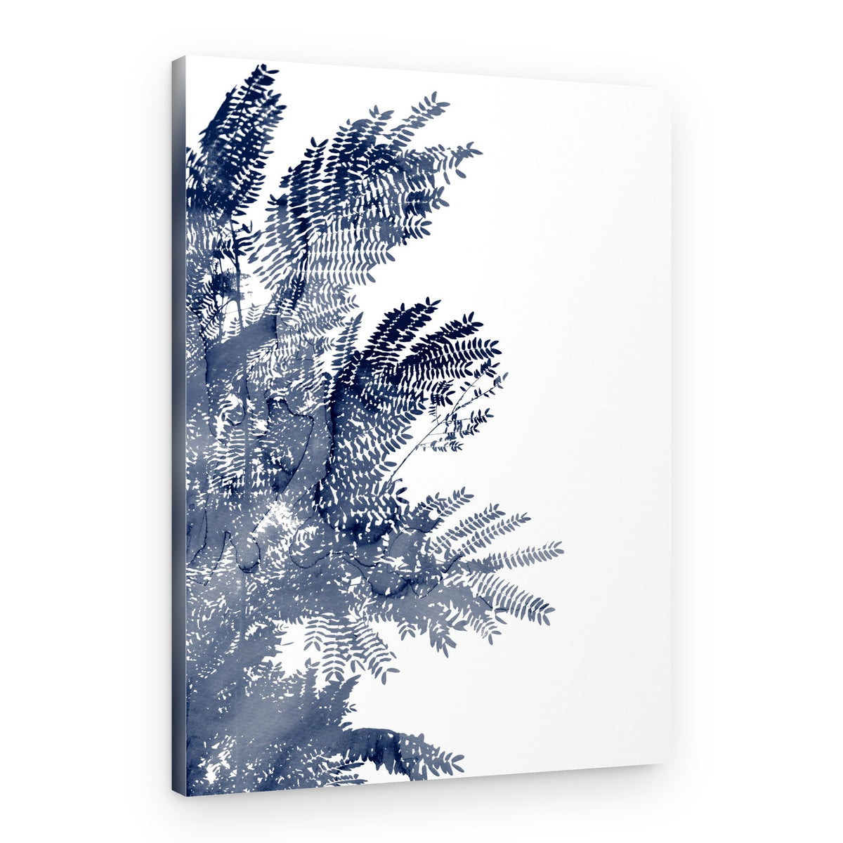 Blue Leaf Canopy – Canvas Print