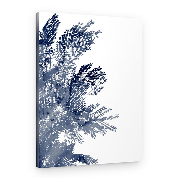 Blue Leaf Canopy – Canvas Print