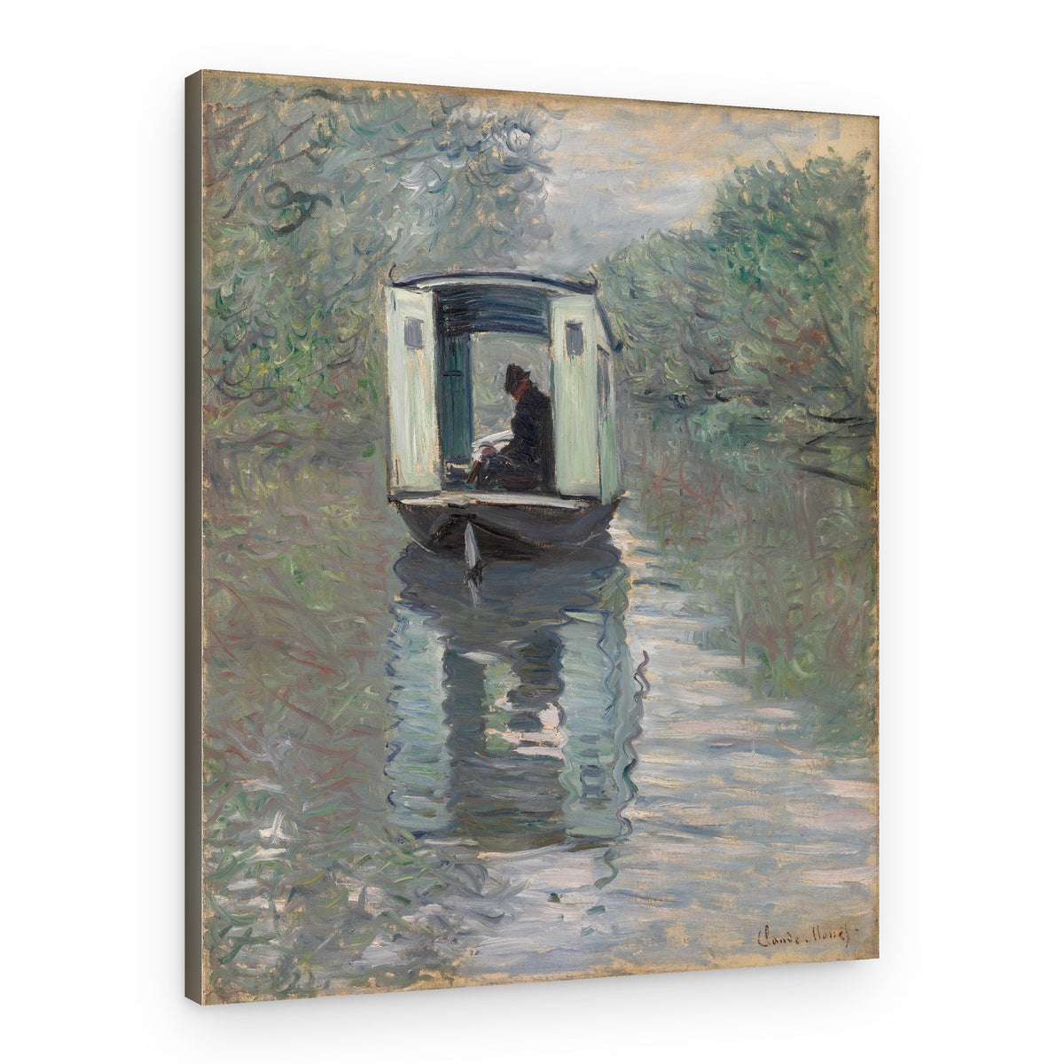 The Studio Boat (le Bateau Atelier) – Canvas Print