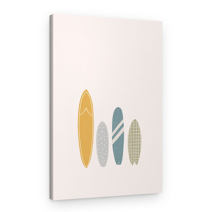 Coastal Surfboards – Canvas Print