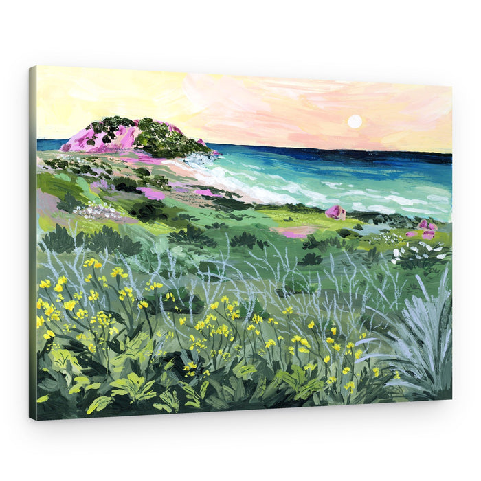 Wild Coast Sunset – Canvas Print