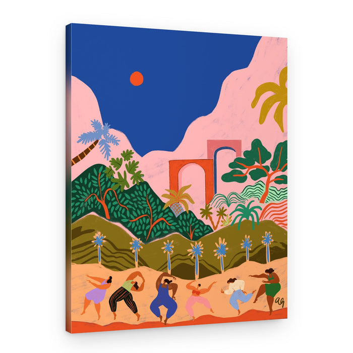 Dancing In Paradise – Canvas Print