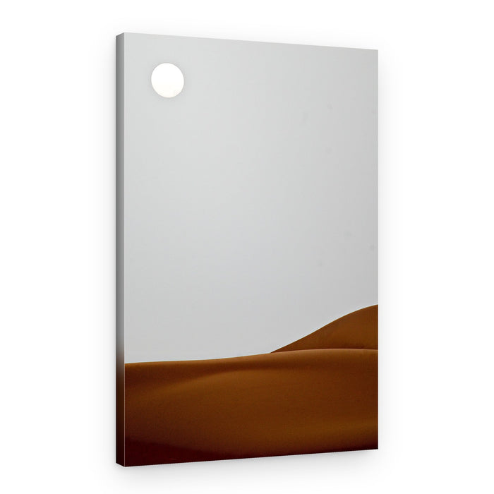 Minimal Desert Horizon – Canvas Print