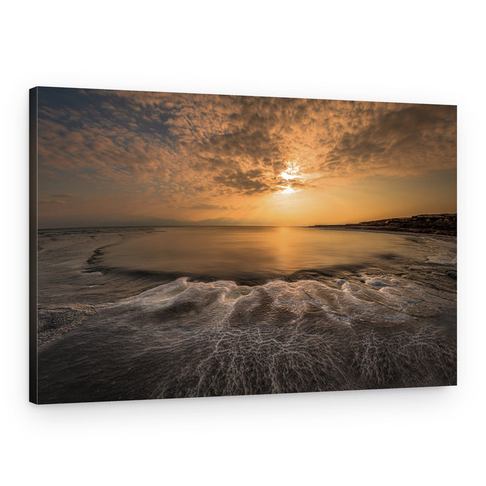 Golden Ocean Sunset – Canvas Print