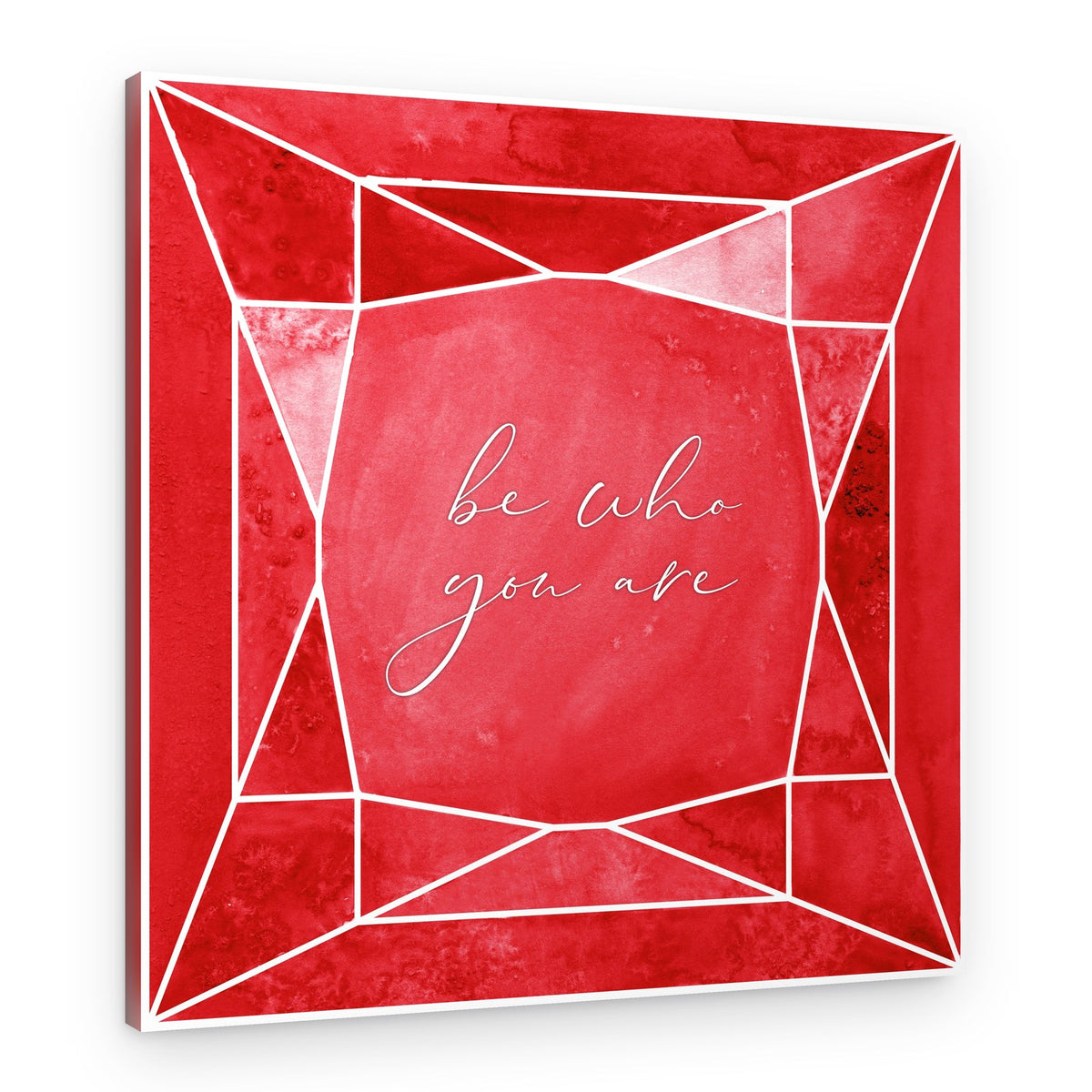 Ruby Red Inspiration – Canvas Print