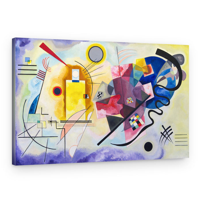 Yellow Red Blue – Canvas Print