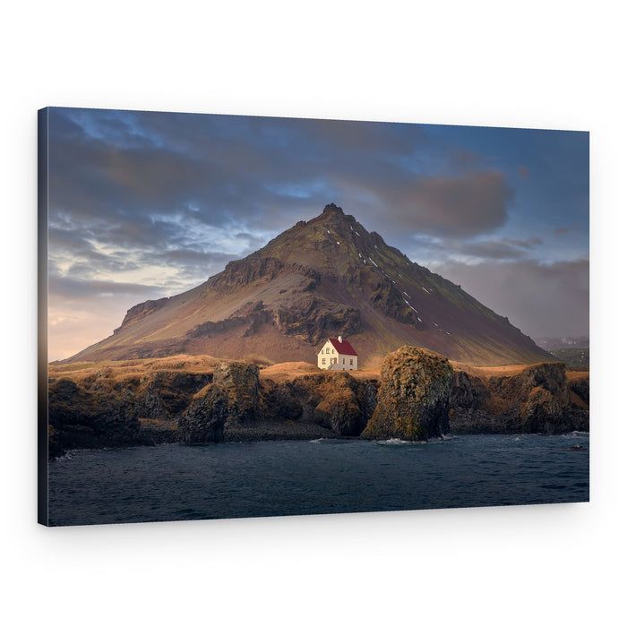 Coastal Mountain House – Canvas Print