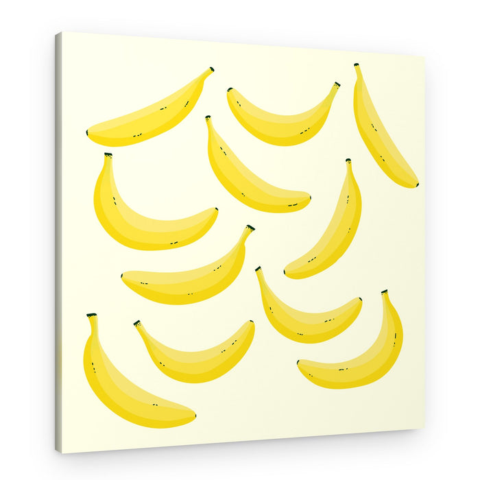 Fresh Yellow Bananas – Canvas Print
