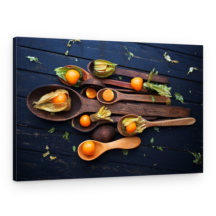 Vibrant Physalis Harvest – Canvas Print