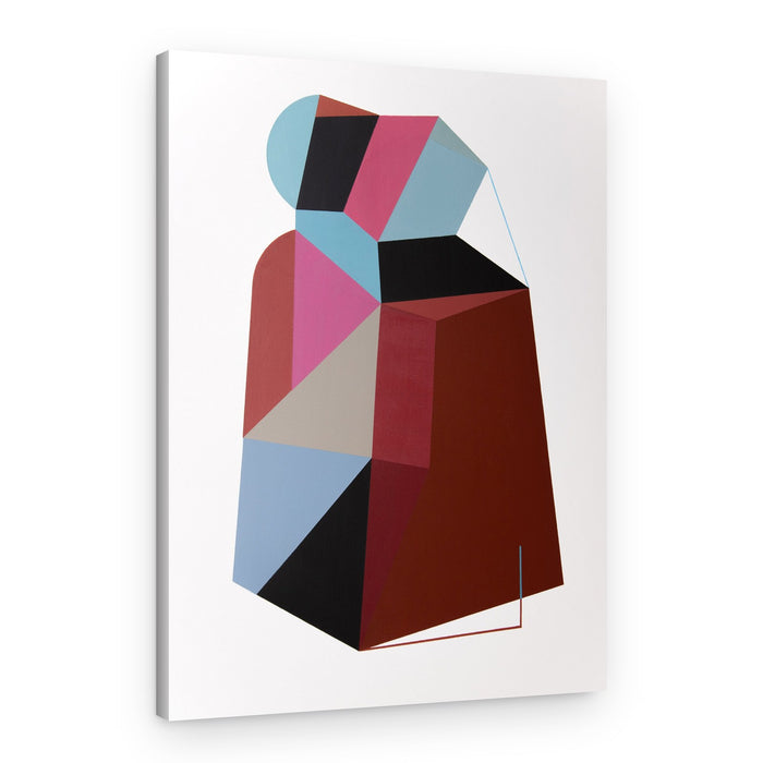 Geometric Color Play – Canvas Print