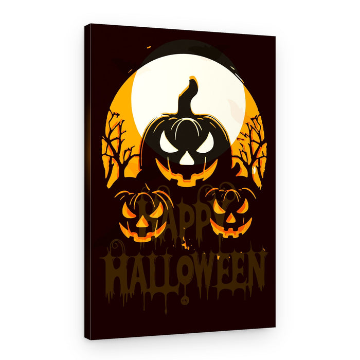 Spooky Halloween Night – Canvas Print