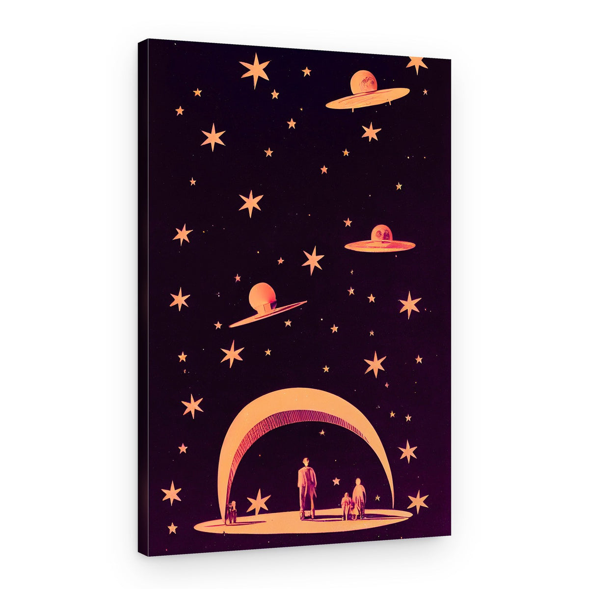Galactic Dreamscape – Canvas Print