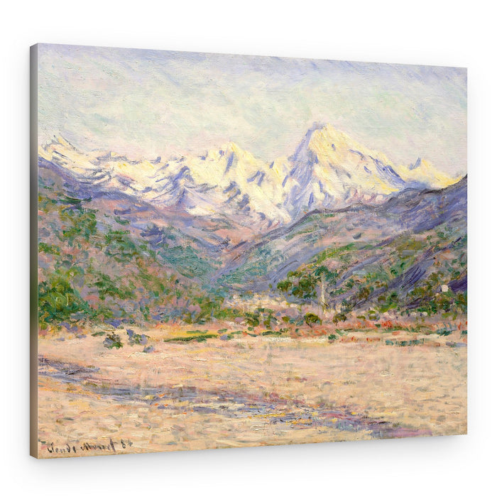 The Valley of the Nervia (1884) – Canvas Print