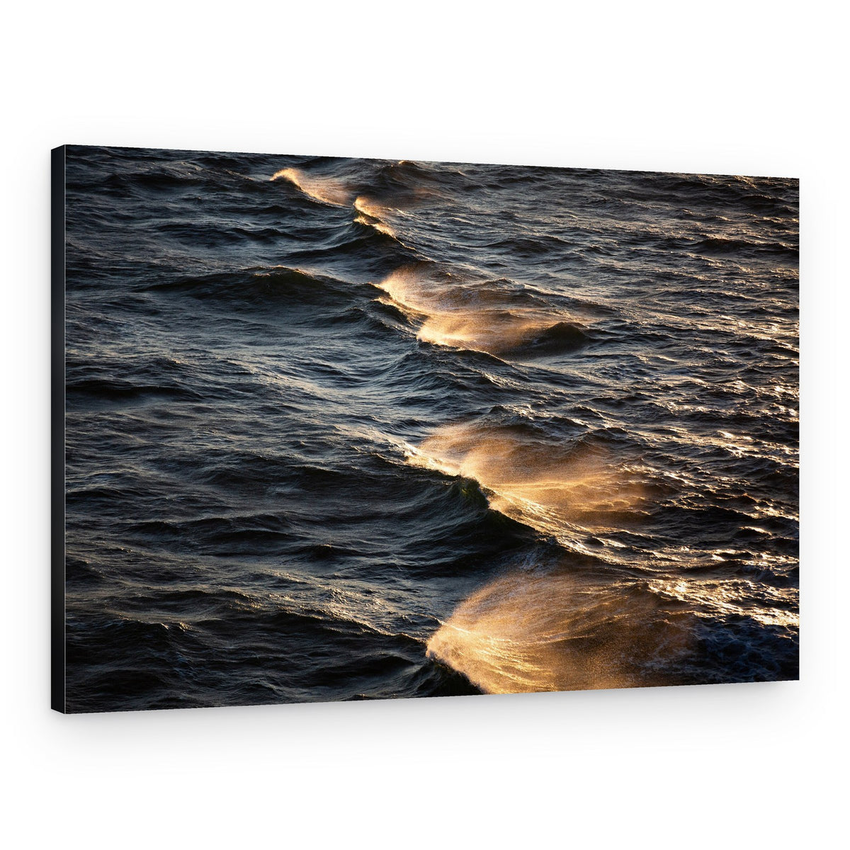 Sunkissed Waves – Canvas Print