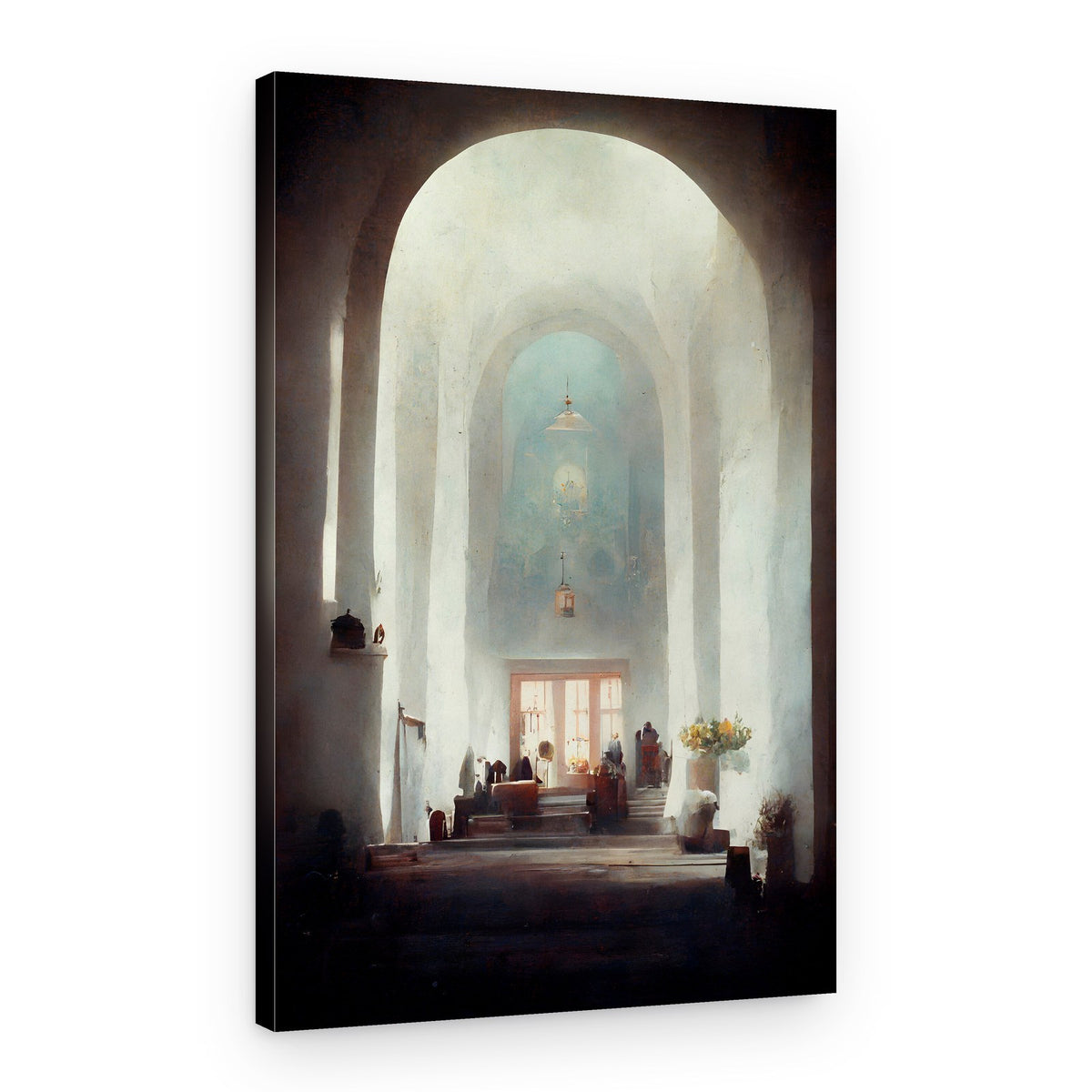 Sunlit Sanctuary – Canvas Print
