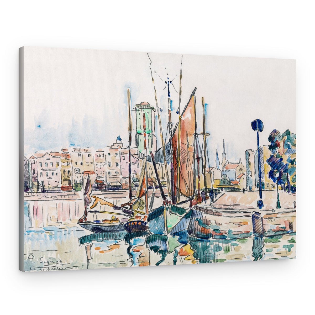 La Rochelle (1911) – Canvas Print
