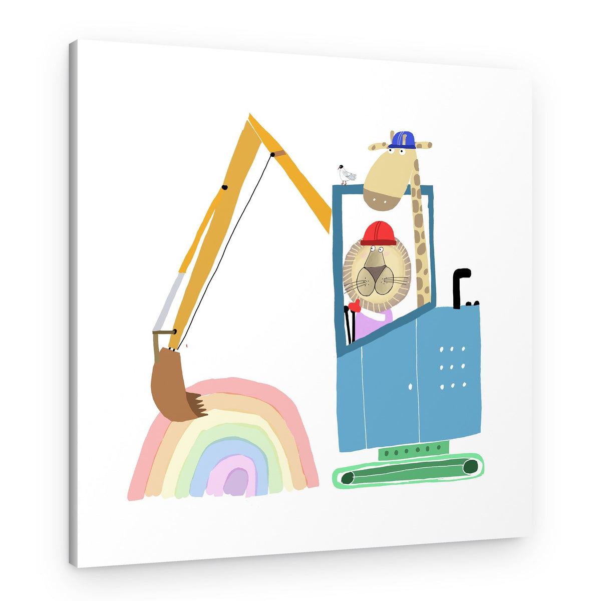 Building a Rainbow – Canvas Print