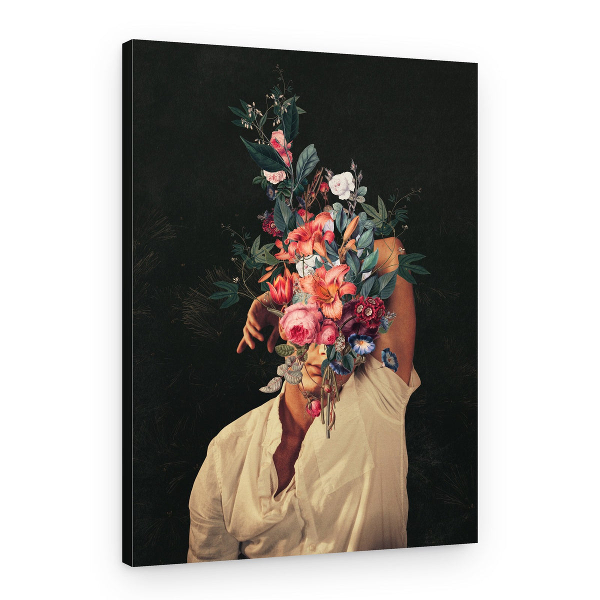 Roses Bloomed Everytime I Thought of You – Canvas Print