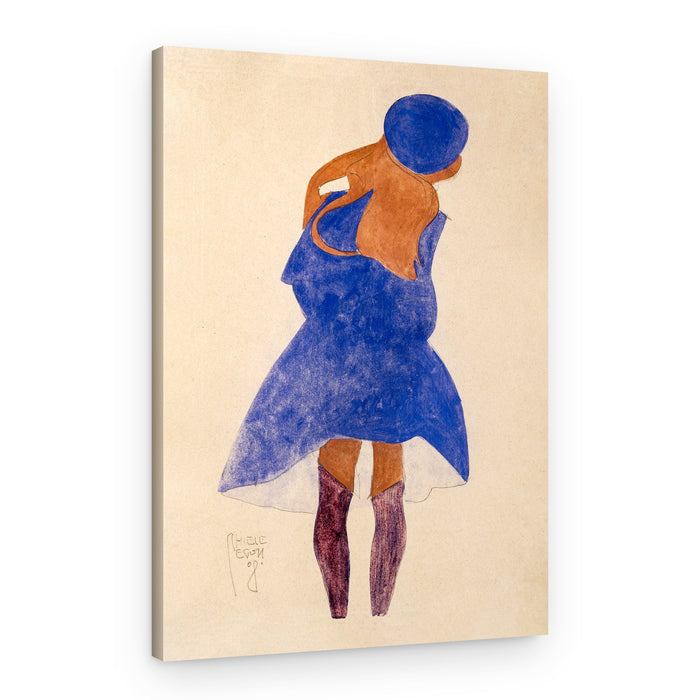 Standing Girl, Back View 1908 – Canvas Print