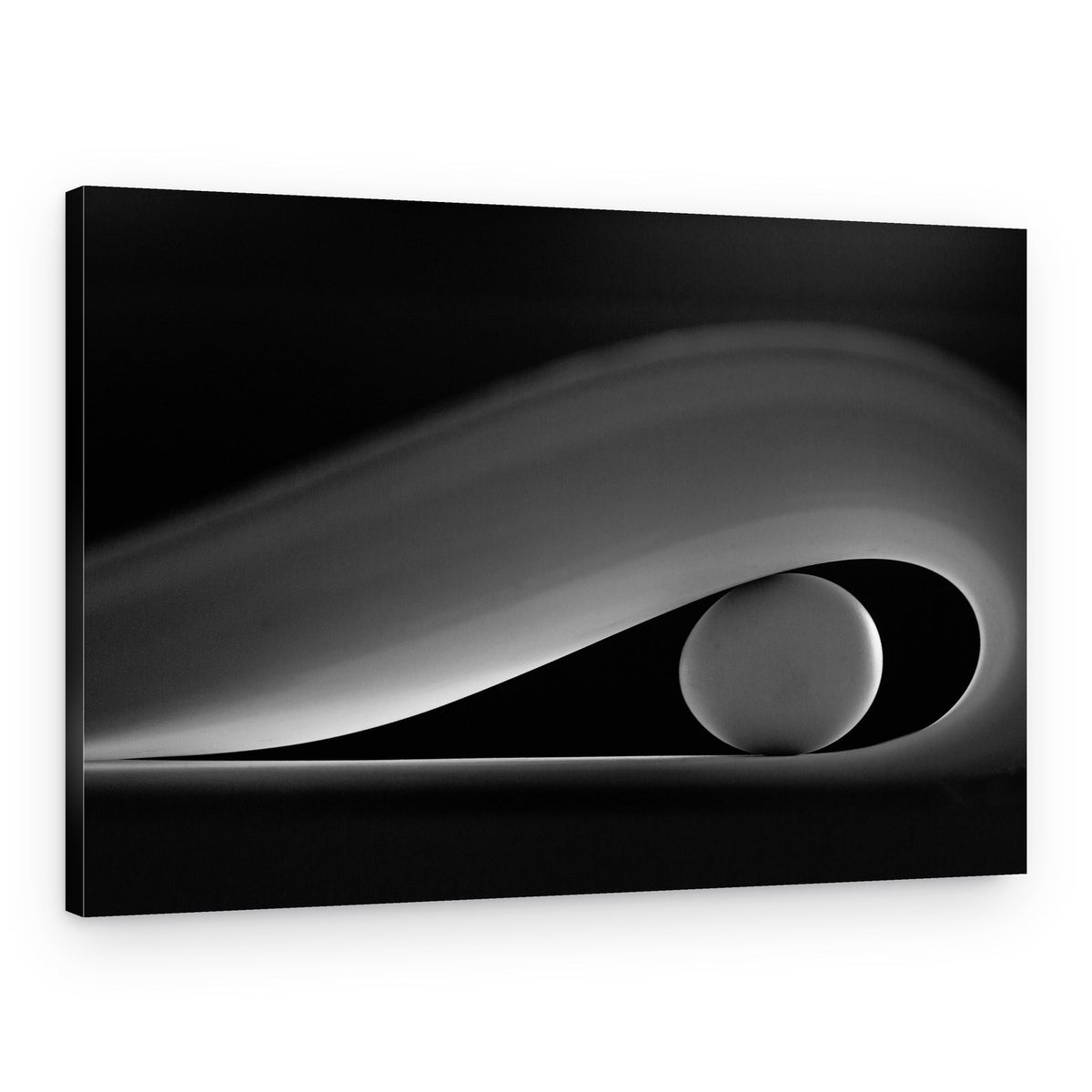 Elegant Sphere Curves – Canvas Print