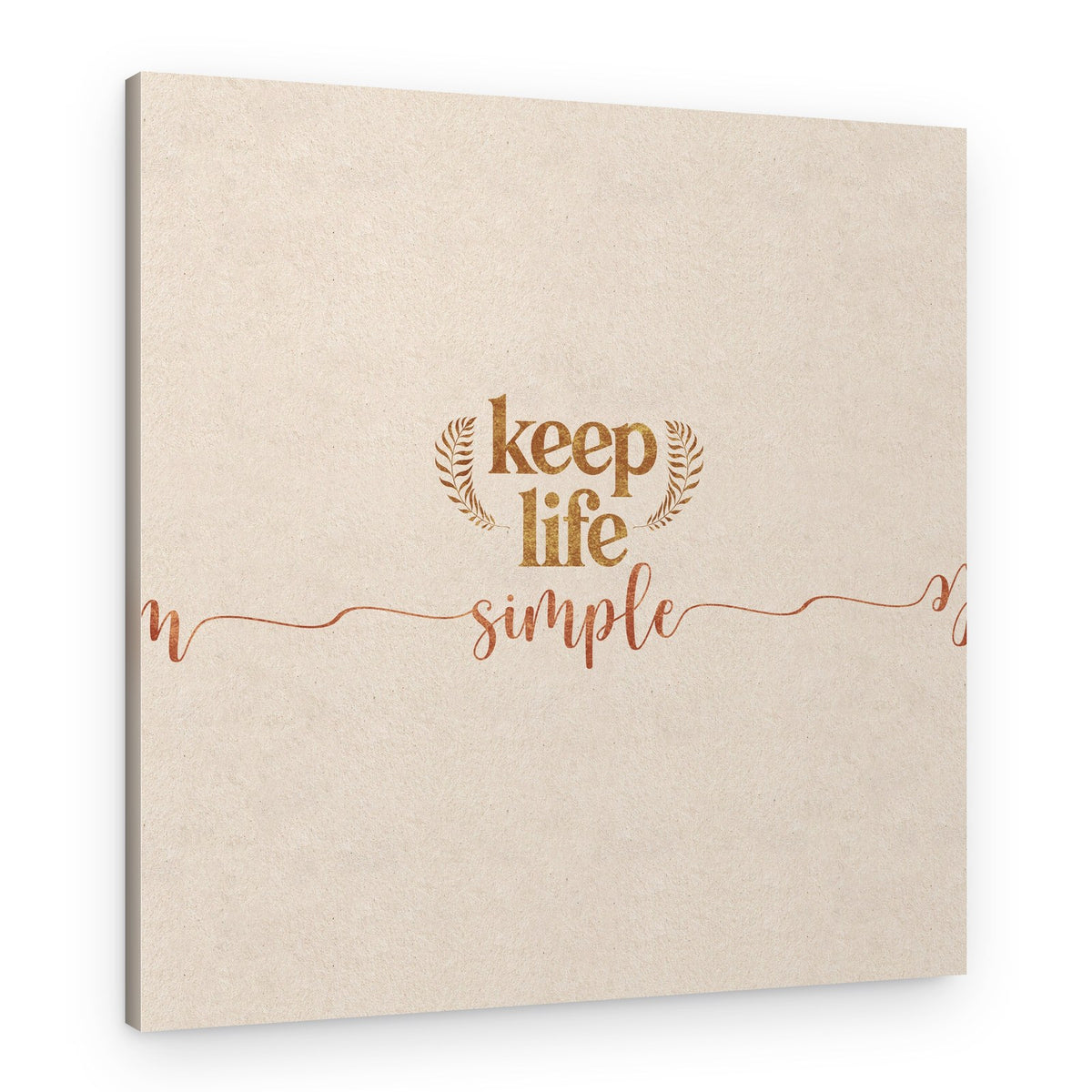 Simplify Life – Canvas Print
