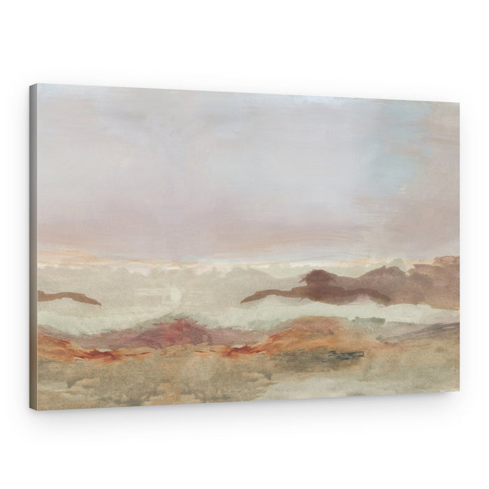 Serene Desert Horses – Canvas Print