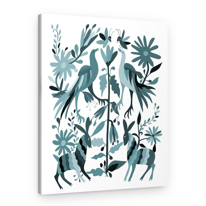 Whimsical Forest Life – Canvas Print