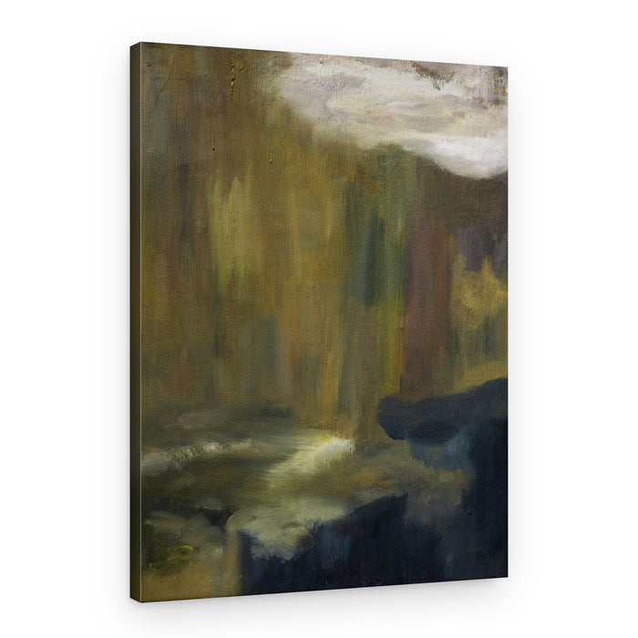 Forest River Glow – Canvas Print