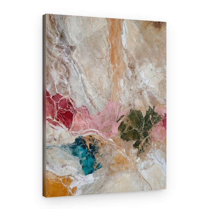 Vibrant Earth Textures – Canvas Print