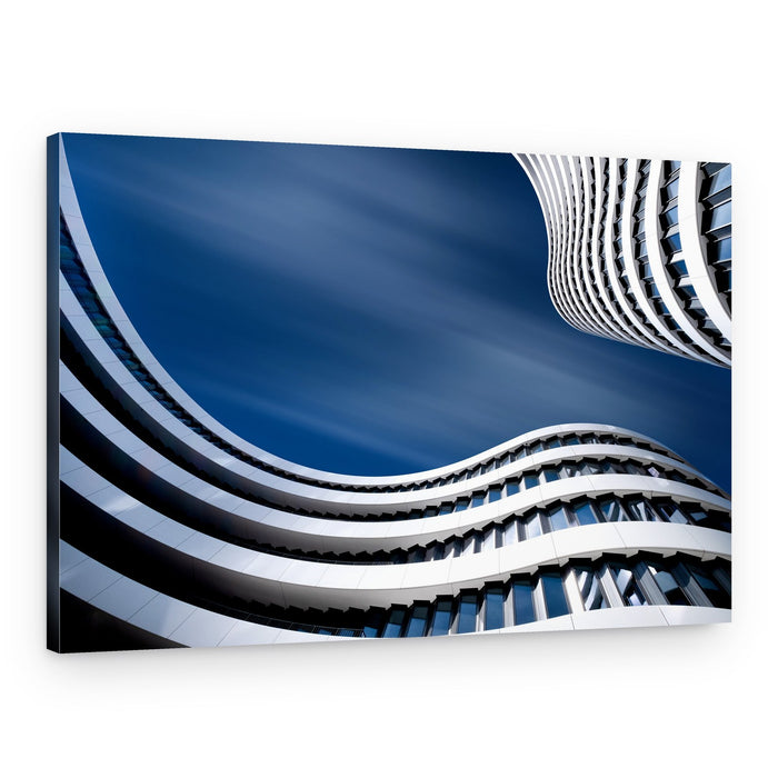 Flowing Modern Architecture – Canvas Print