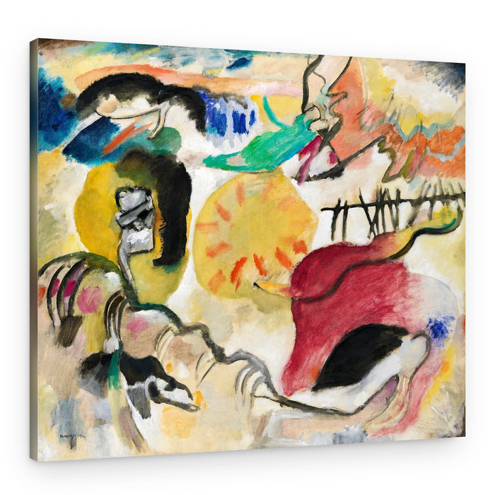 Improvisation 27 (garden of Love Ii) (1912) – Canvas Print