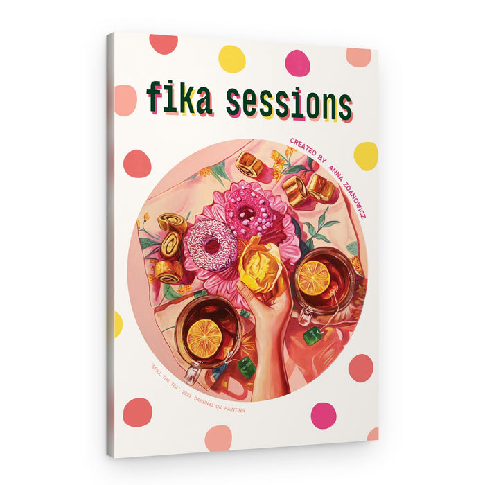 Sweet Fika Sessions – Canvas Print