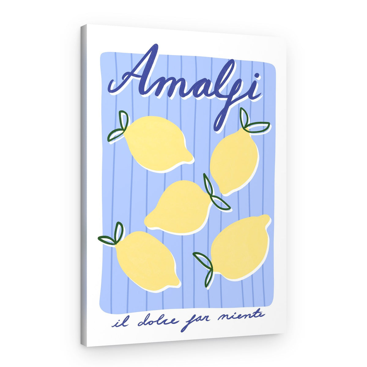 Lemon Bliss Amalfi – Canvas Print