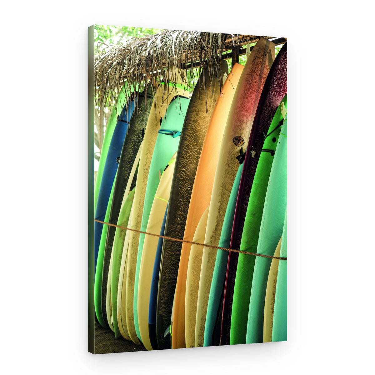 Surfboard Symphony – Canvas Print