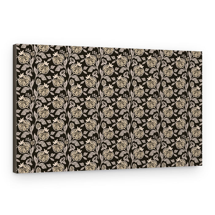 Pomegranates Pattern – Canvas Print