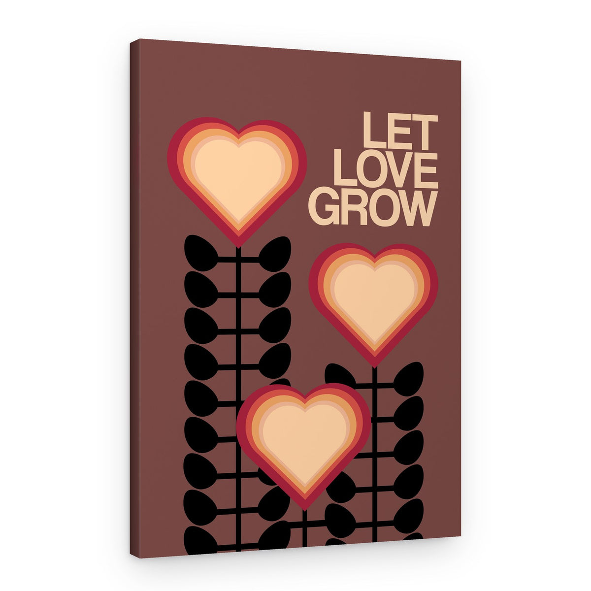 Let Love Grow – Canvas Print
