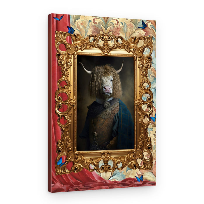 Scottish Highland Gentleman – Canvas Print