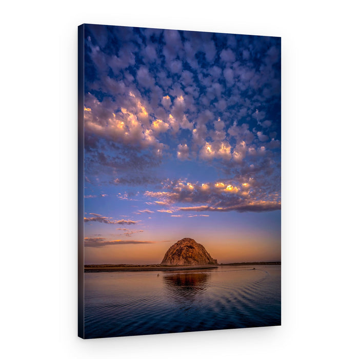 Majestic Rock Sunset Reflection – Canvas Print