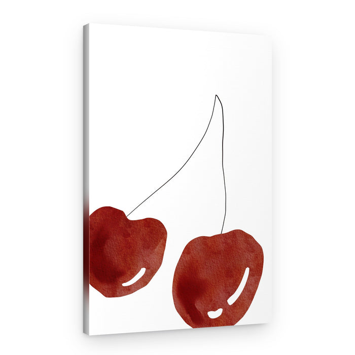 Sweet Red Cherries – Canvas Print