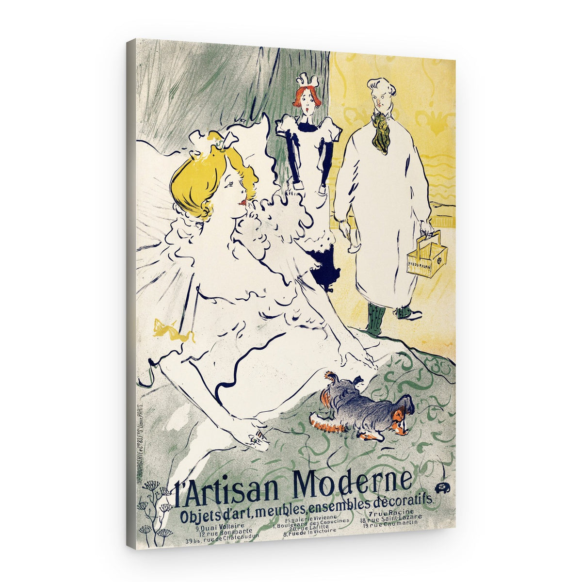 L'artisan Moderne (1896) – Canvas Print