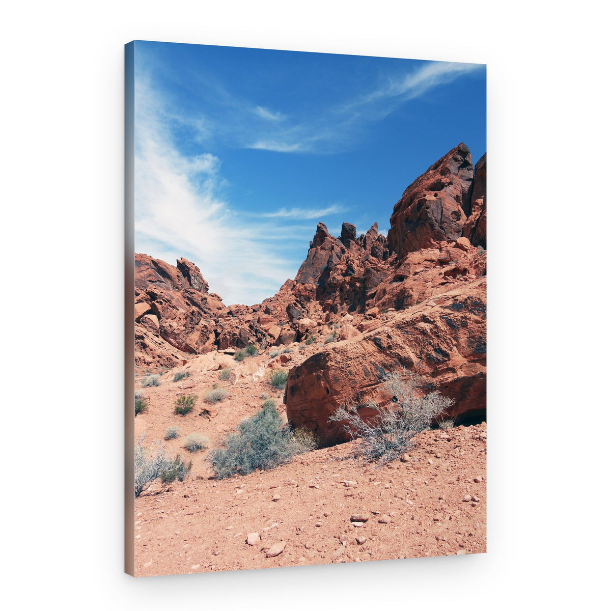 Southwest Red Rock Landscape – Canvas Print
