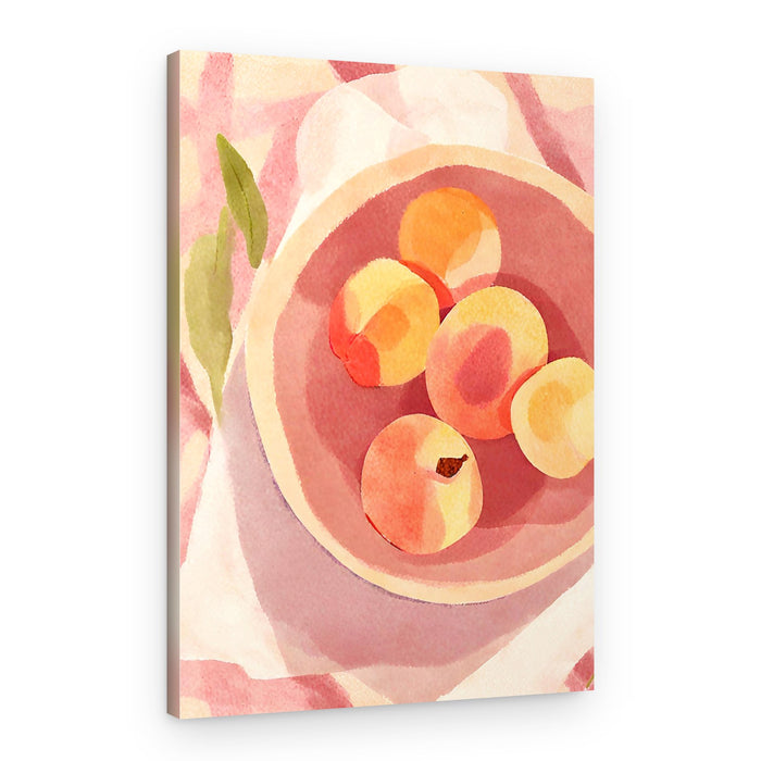 Sweet Summer Peaches – Canvas Print