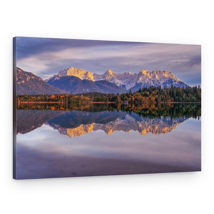 Majestic Autumn Mountain View – Canvas Print
