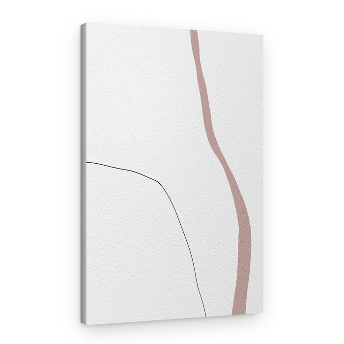 Curved Traces – Canvas Print