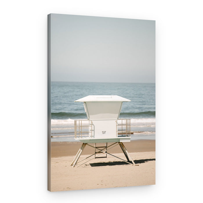 Ocean Lifeguard Tower – Canvas Print